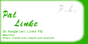 pal linke business card